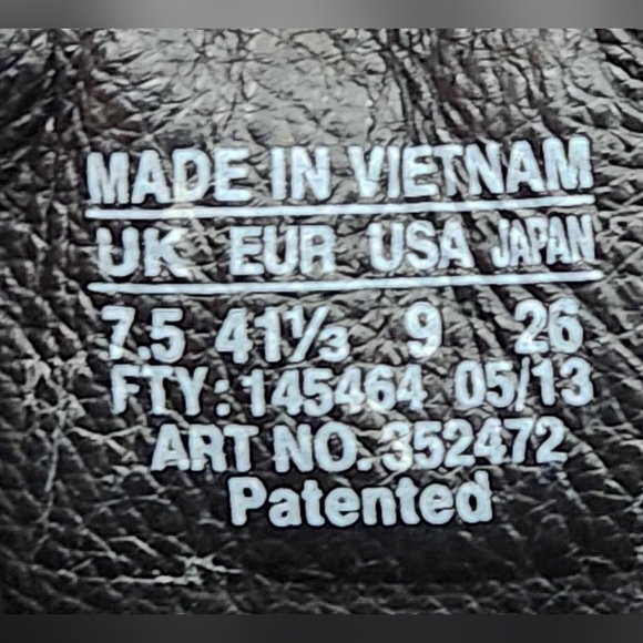 Salomon Leather Upper Ltd Edition ContraGrip Trail Running Shoes Women's Size 9 - Picture 9 of 9